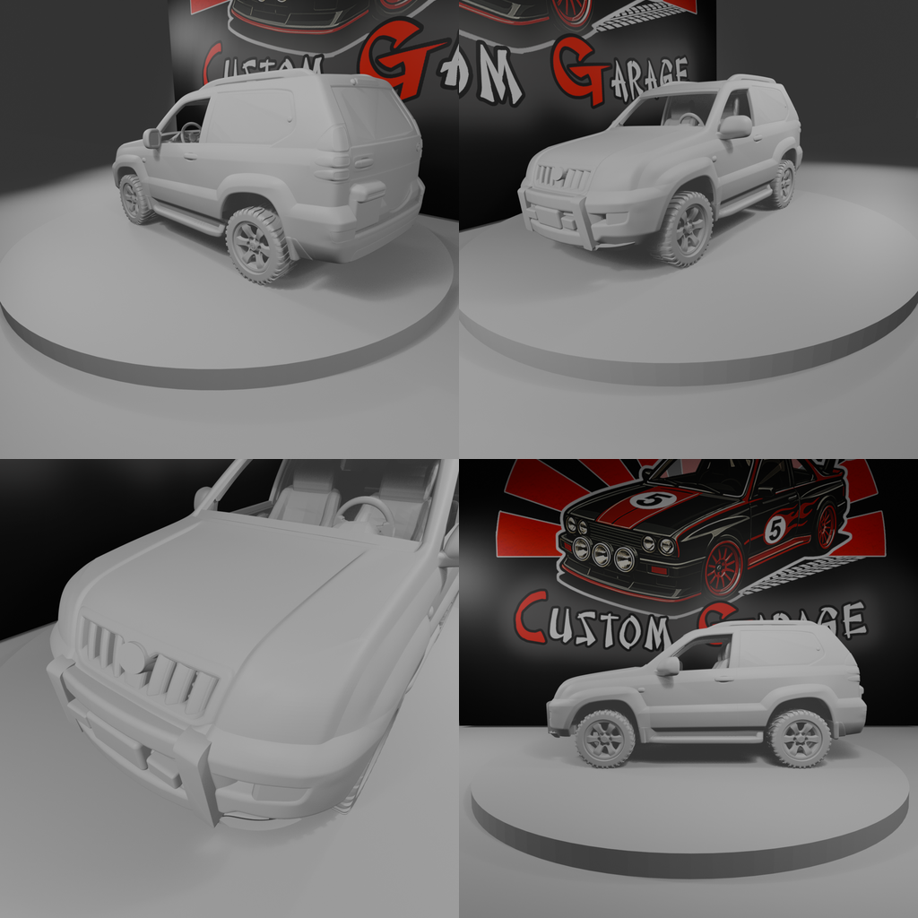 TOYOTA Carros de Impresion 3D