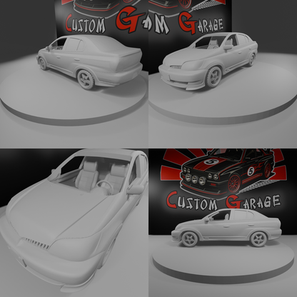 TOYOTA Carros de Impresion 3D