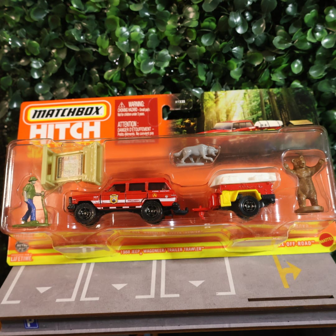 1988 Jeep Wagoneer + Trailer