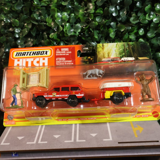 1988 Jeep Wagoneer + Trailer