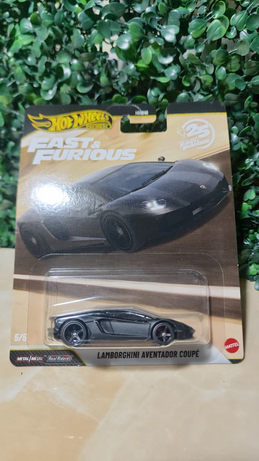 Lamborghini Aventador Coupé - Hot Wheels Fast & Furious 25 Aniversario