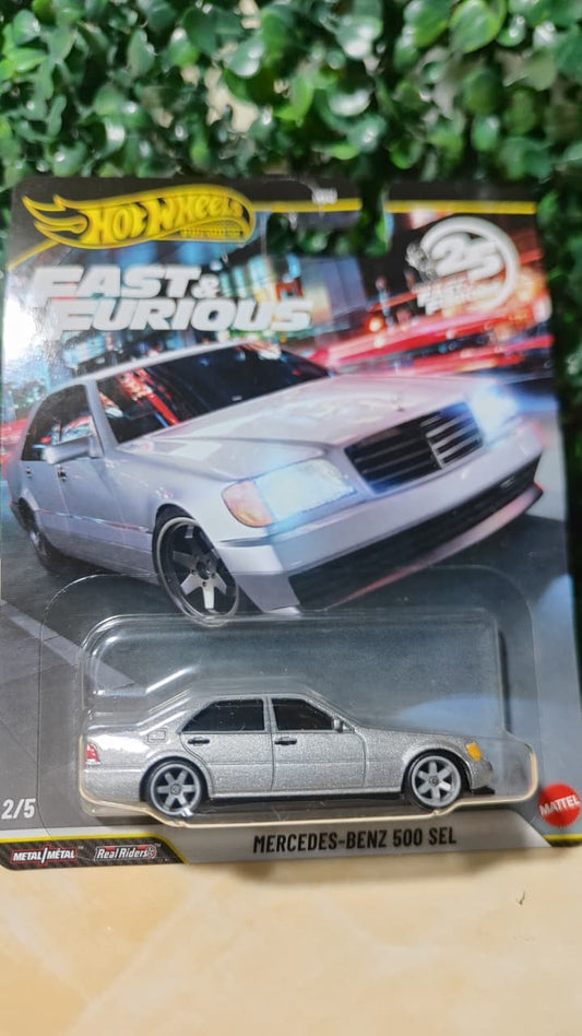 Mercedes-Benz 500 SEL - Hot Wheels Fast & Furious 25 Aniversario