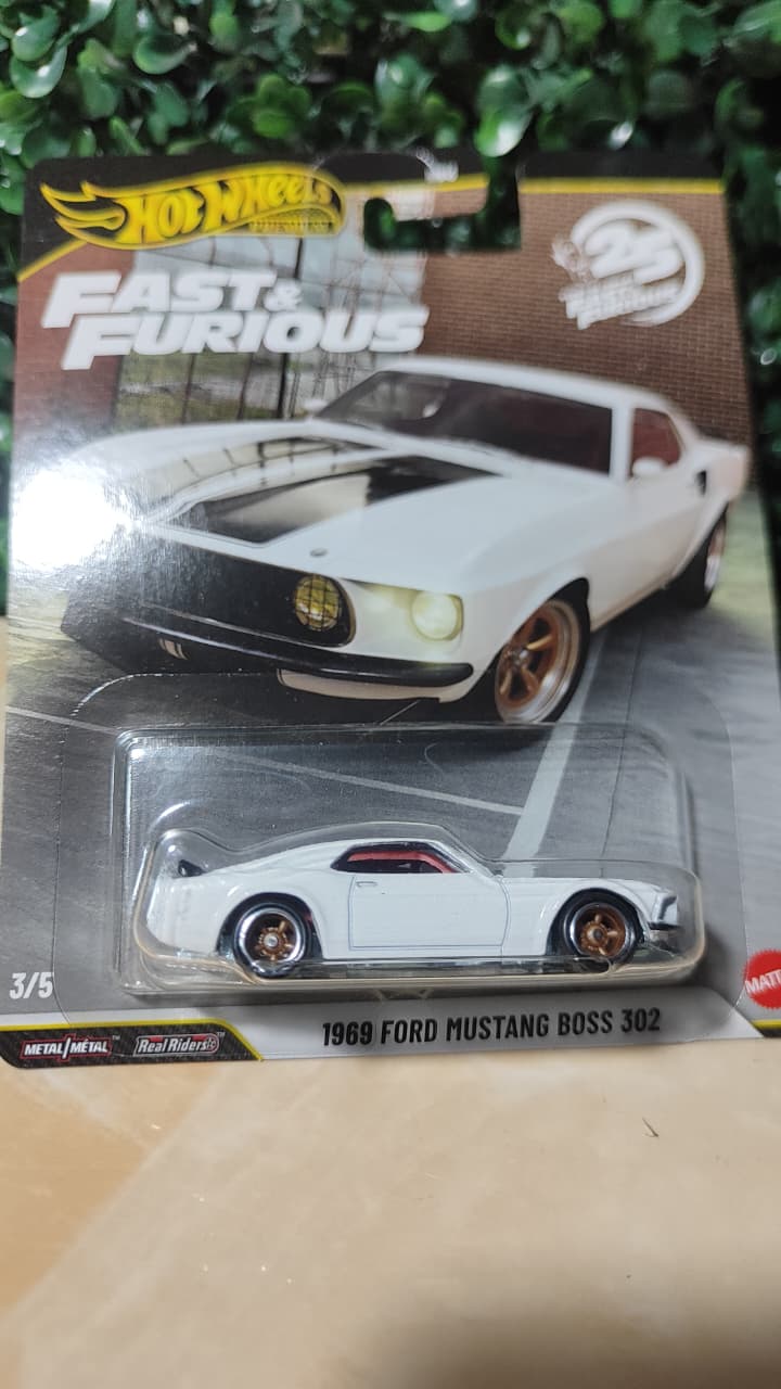 1969 Ford Mustang Boss 302 - Hot Wheels Fast & Furious 25 Aniversario