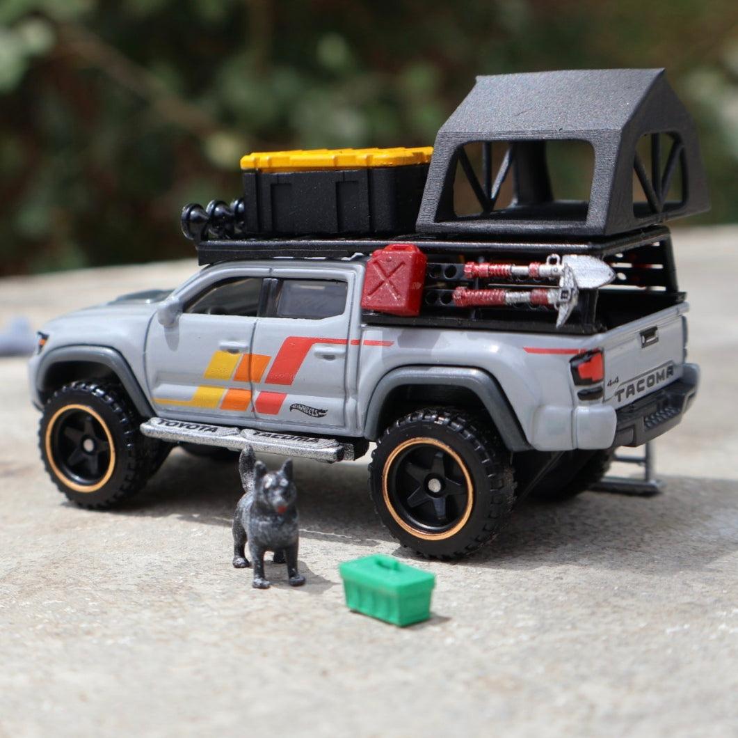 Set Diorama 1:64 Toyota Tacoma Off-Road