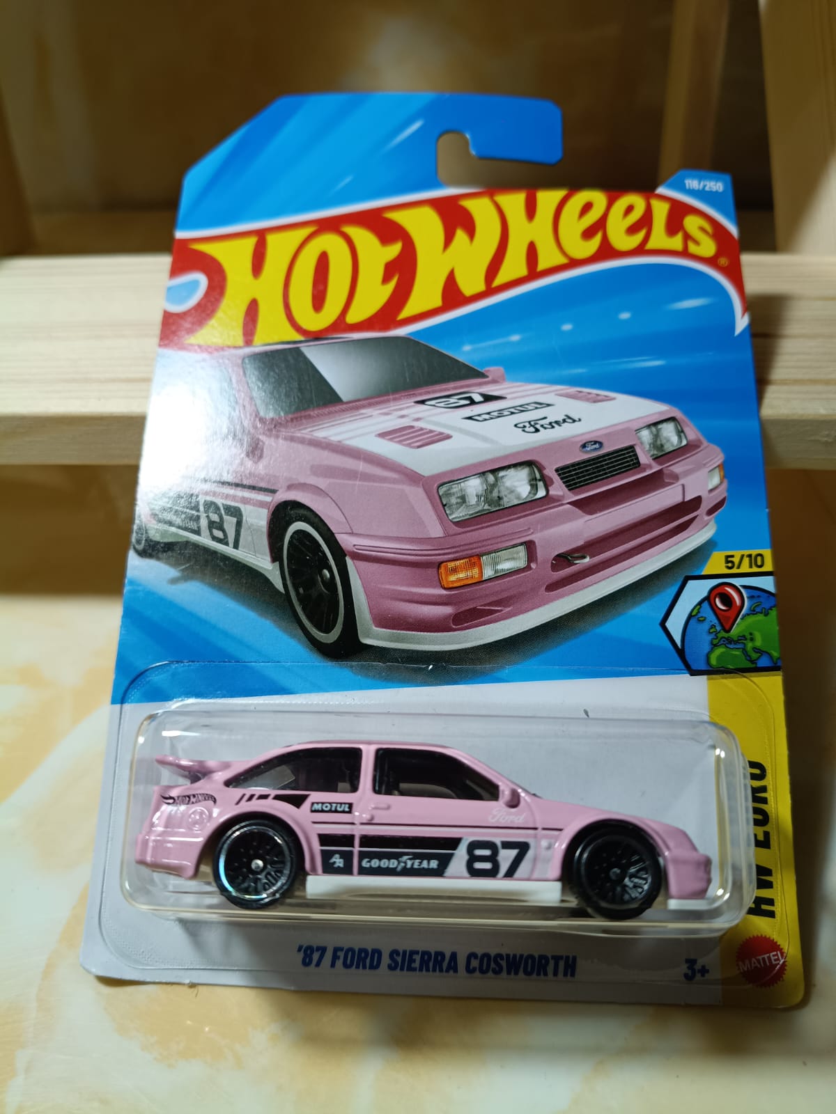 Hot Wheels '87 Ford Sierra Cosworth - HW Euro