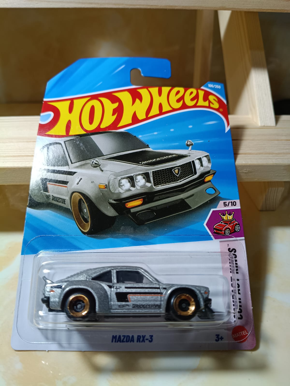 Hot Wheels Mazda RX-3 Bridgestone - Compact Kings