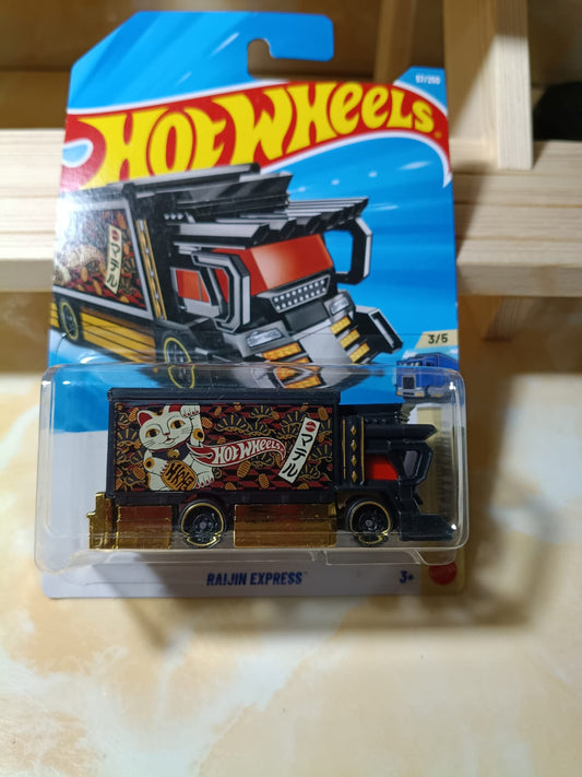 Hot Wheels Raijin Express Maneki Neko - HW Art Cars