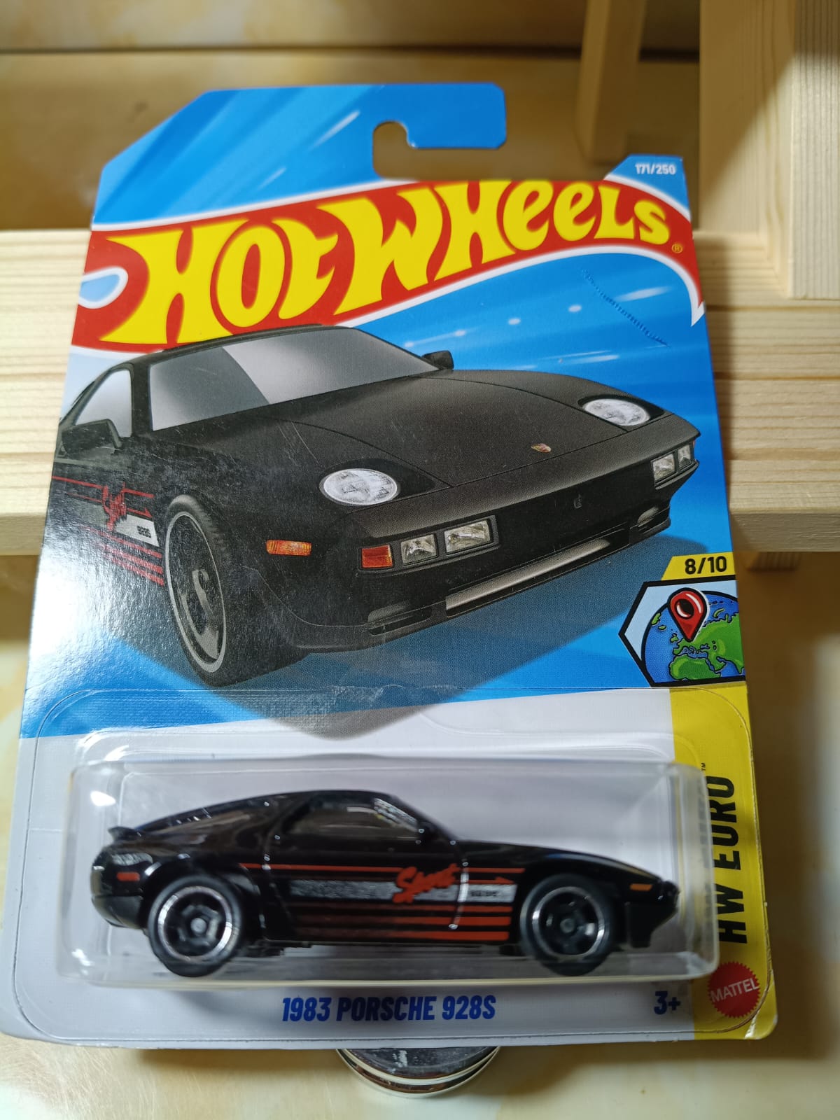 Hot Wheels 1983 Porsche 928S - HW Euro negro