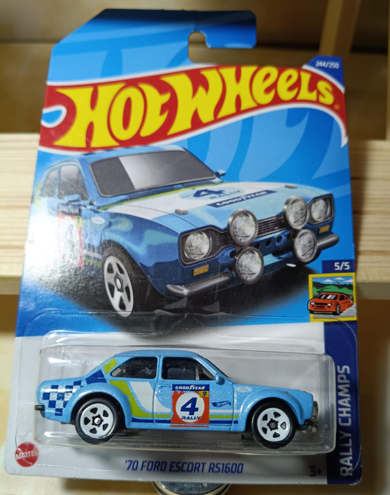 Hot Wheels '70 Ford Escort RS1600 - Rally Champs