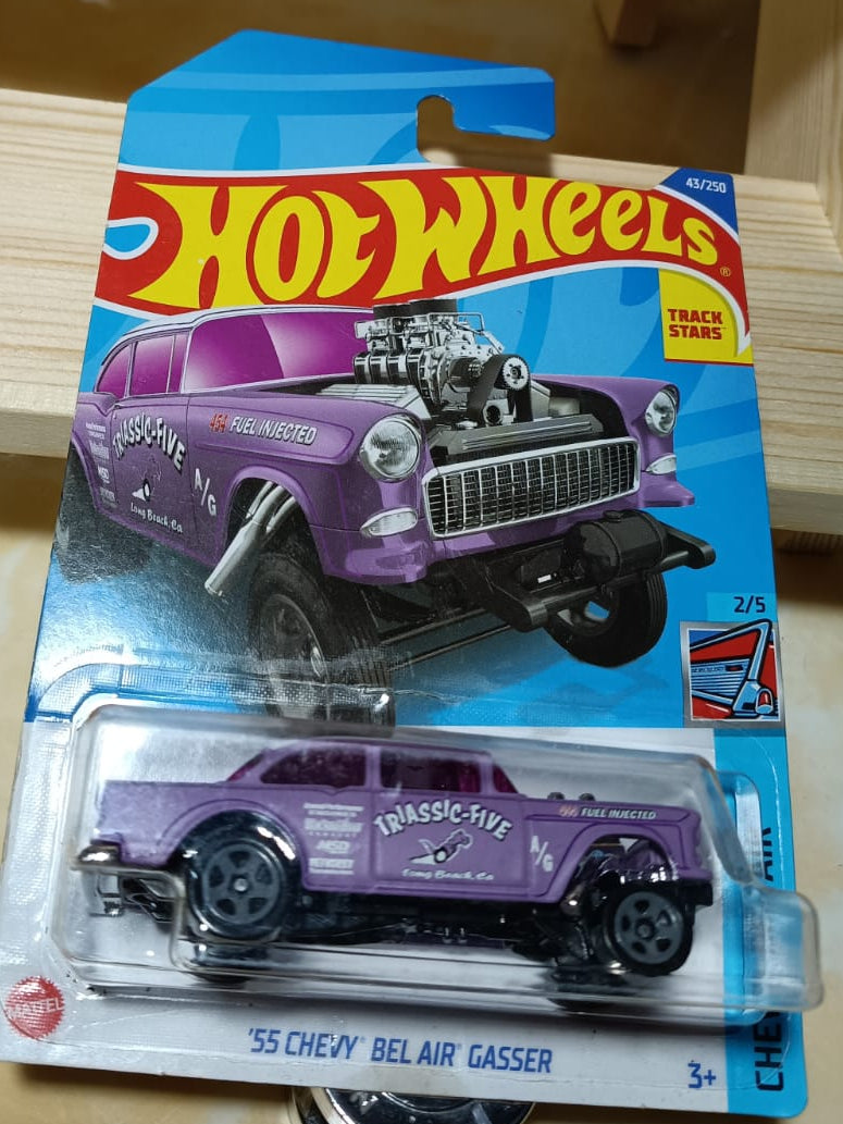Hot Wheels '55 Chevy Bel Air Gasser - Track Stars