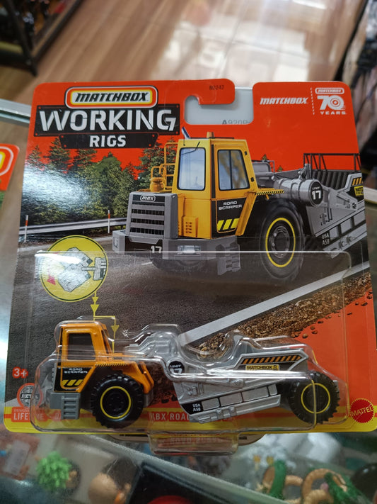 Matchbox Working Rigs MBX Road Scraper #17