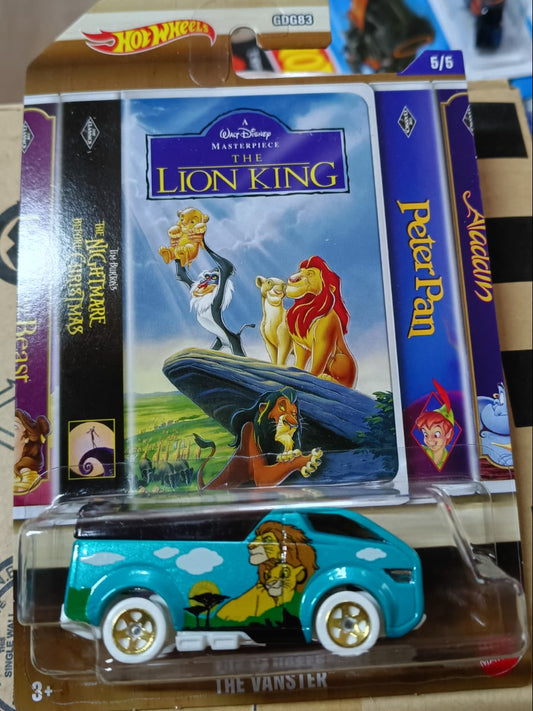 Hot Wheels The Vanster Disney VHS The Lion King 5/5