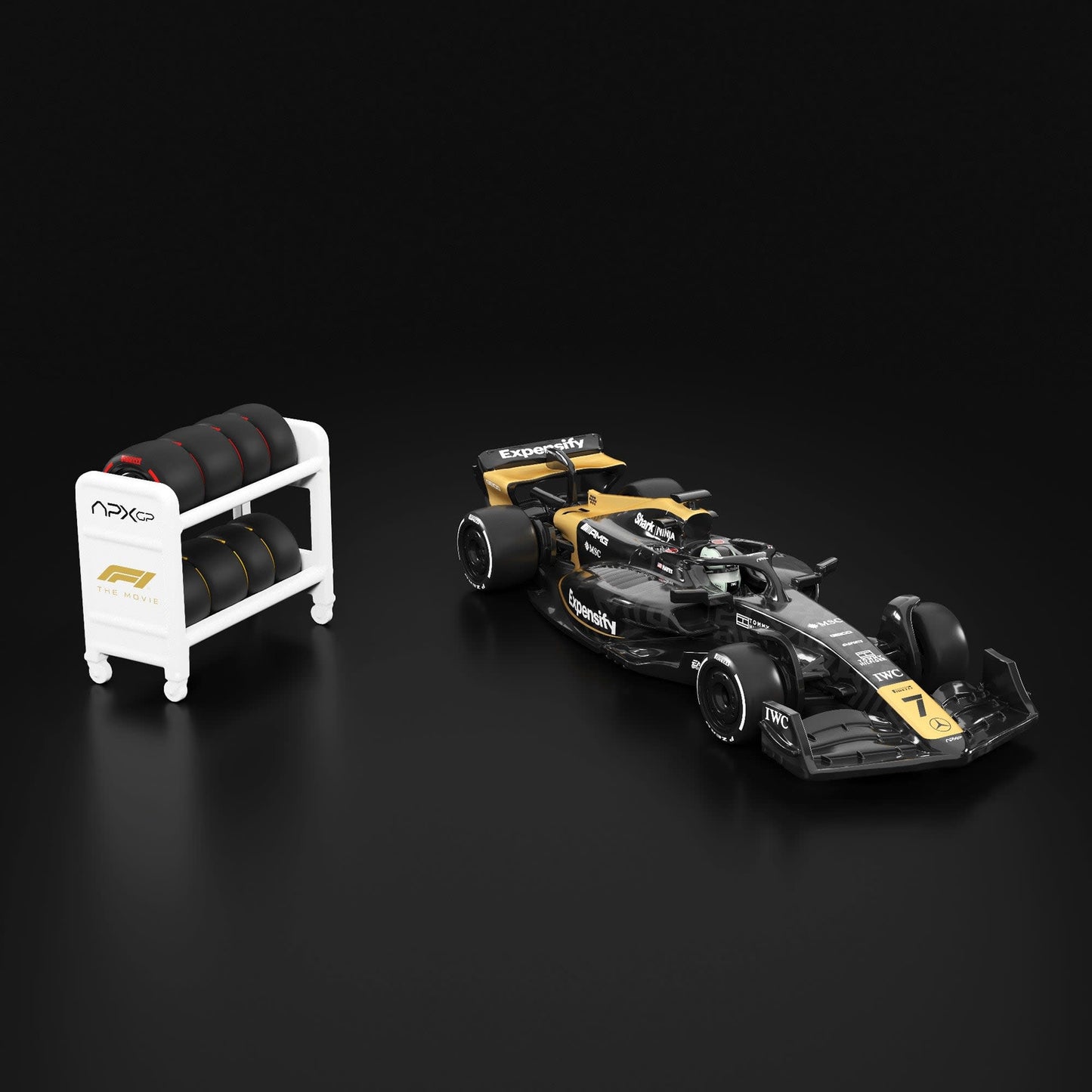 APXGP F1 Car - Hot Wheels F1 The Movie
