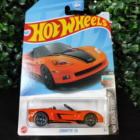 Corvette_C6_Rojo_2500_0 • B03 • Basico, Hotwheels