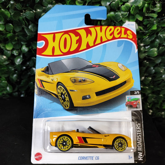 Corvette_C6_Amarillo__2500_0 • B03 • Basico, Hotwheels