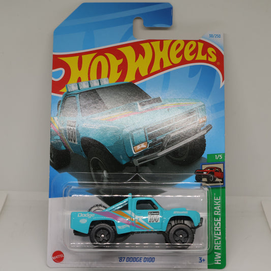 87_Dodge_D100_HW_RR_2000_0 • B02 • Basico, Hotwheels