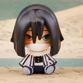 Figuras de Kimetsu No yaiba 4.cm sentados