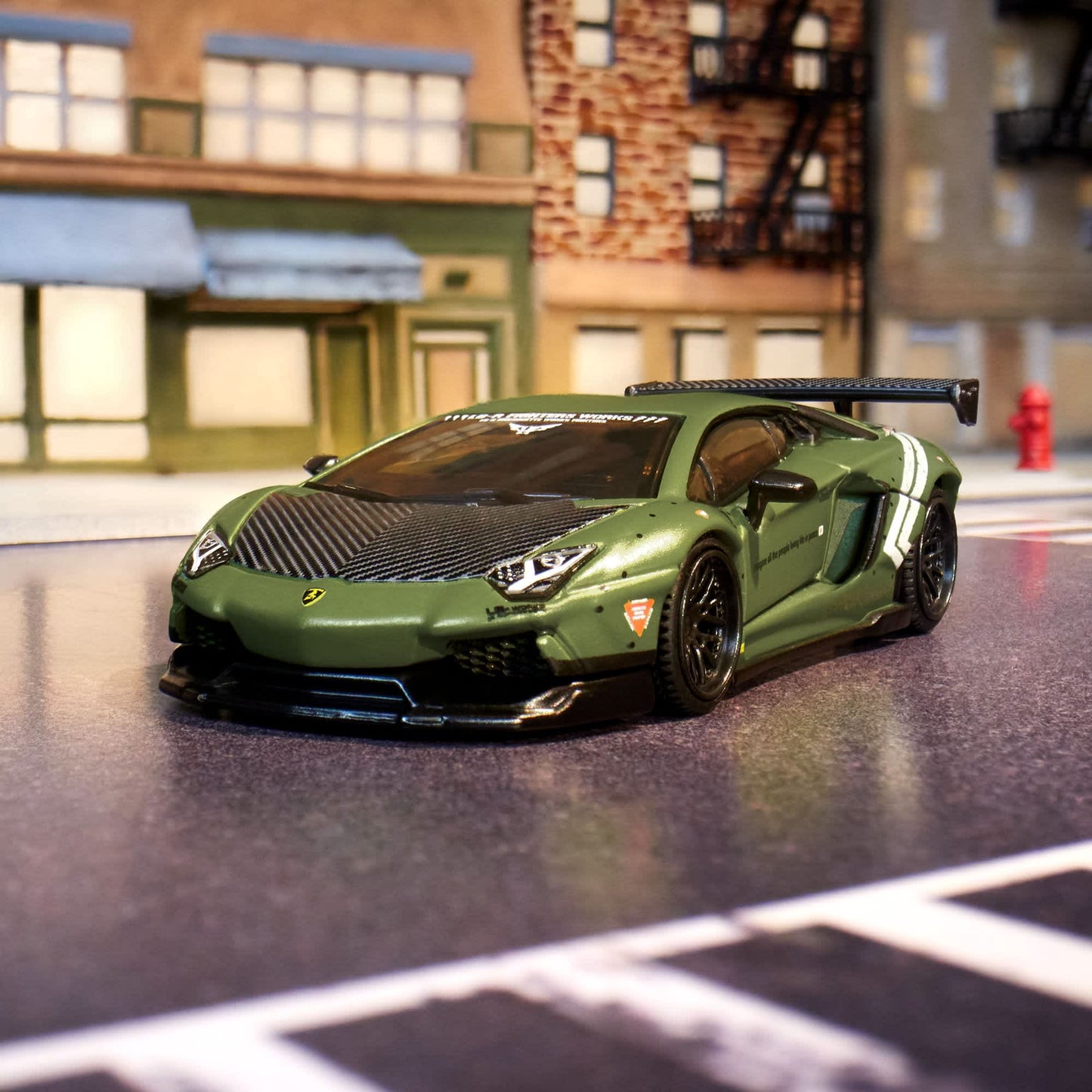 LBWK Lamborghini Aventador LP 700-4 - Hot Wheels Elite 64