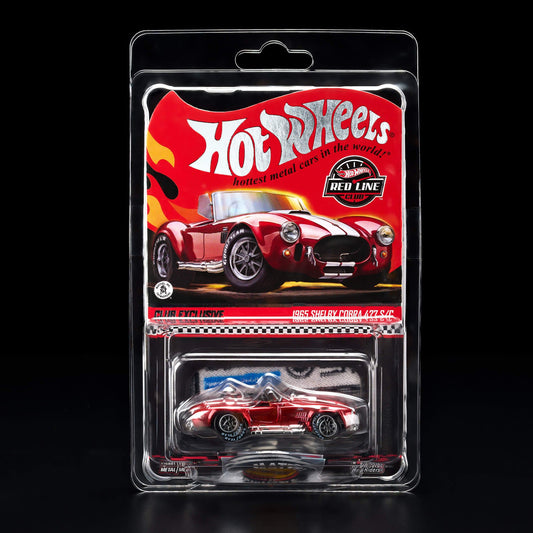 Hot Wheels RLC 1965 Shelby Cobra 427 S/C – Red Line Club Exclusive