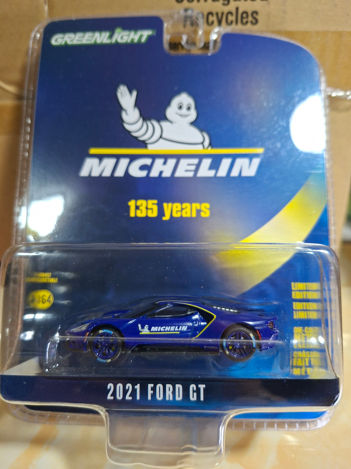 Greenlight 2021 Ford GT - Michelin 135 Years
