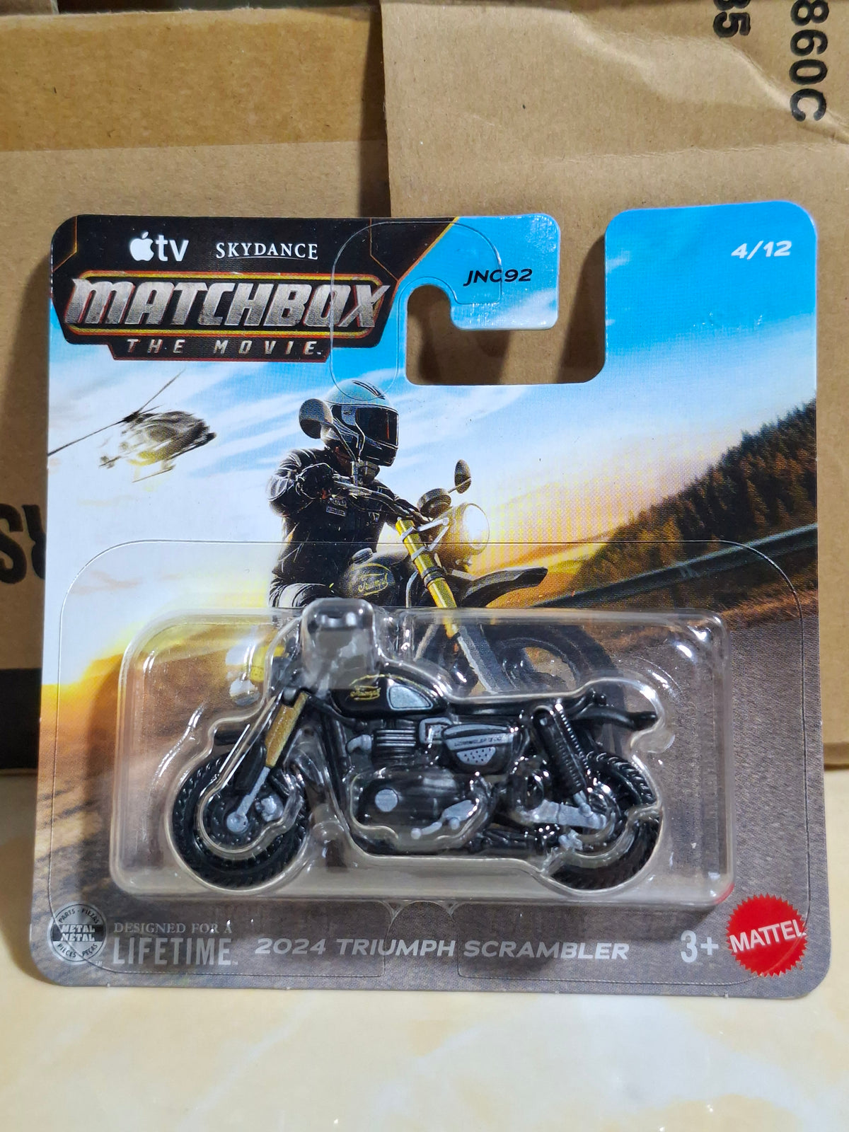 Matchbox The Movie - 2024 Triumph Scrambler
