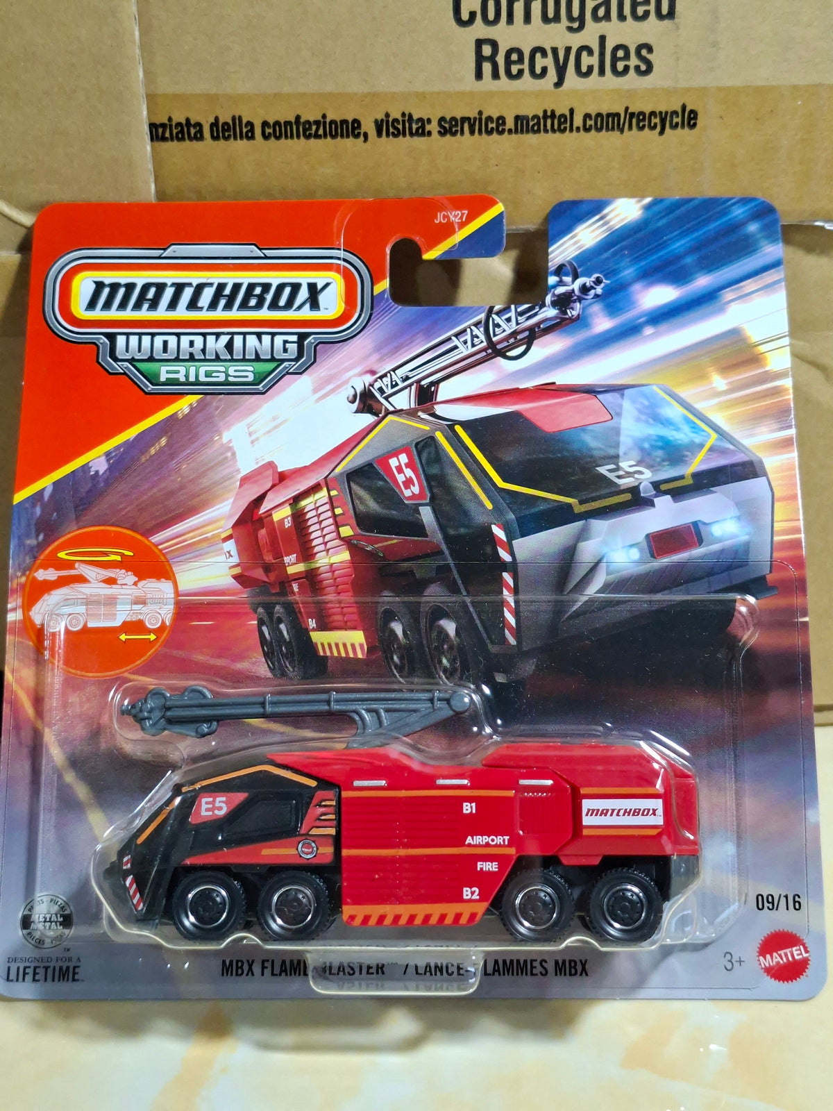 Matchbox Working Rigs - MBX Flame Blaster