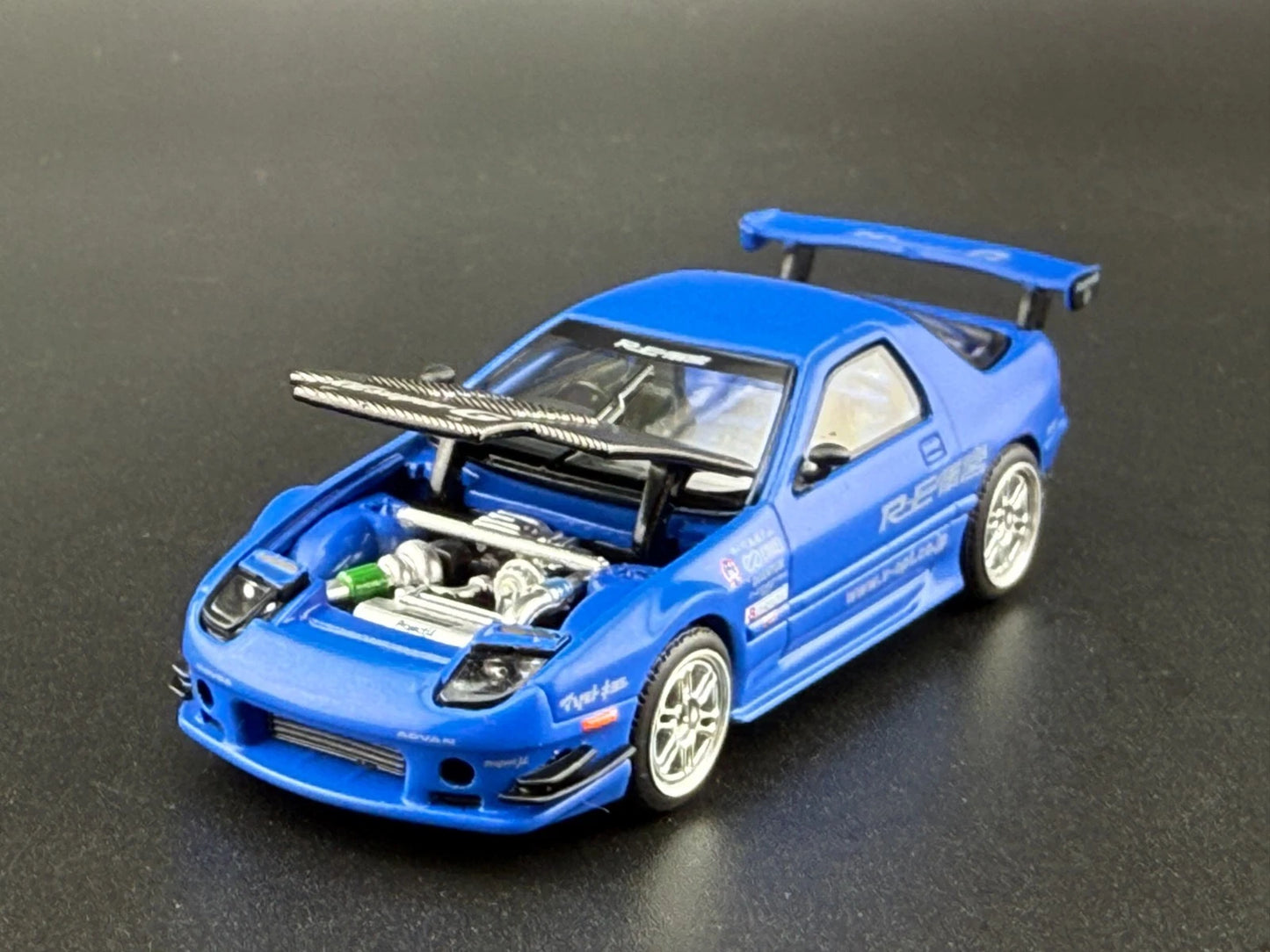 Pop Race PR64-290 Mazda RX7 FC3S RE-Amemiya Blue