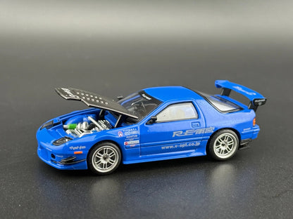 Pop Race PR64-290 Mazda RX7 FC3S RE-Amemiya Blue