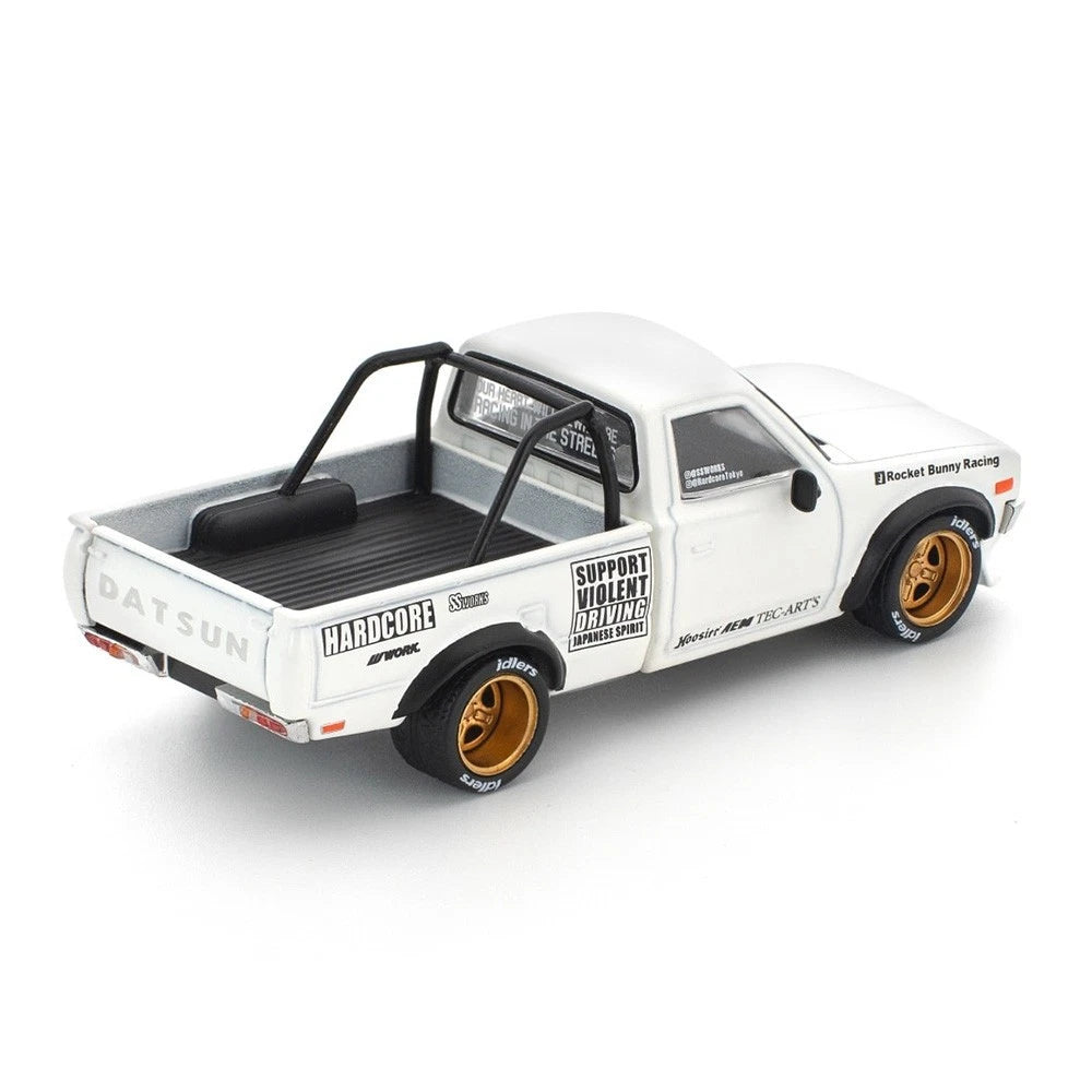 Pop Race PR64-350 Pandem Datsun 620 – White