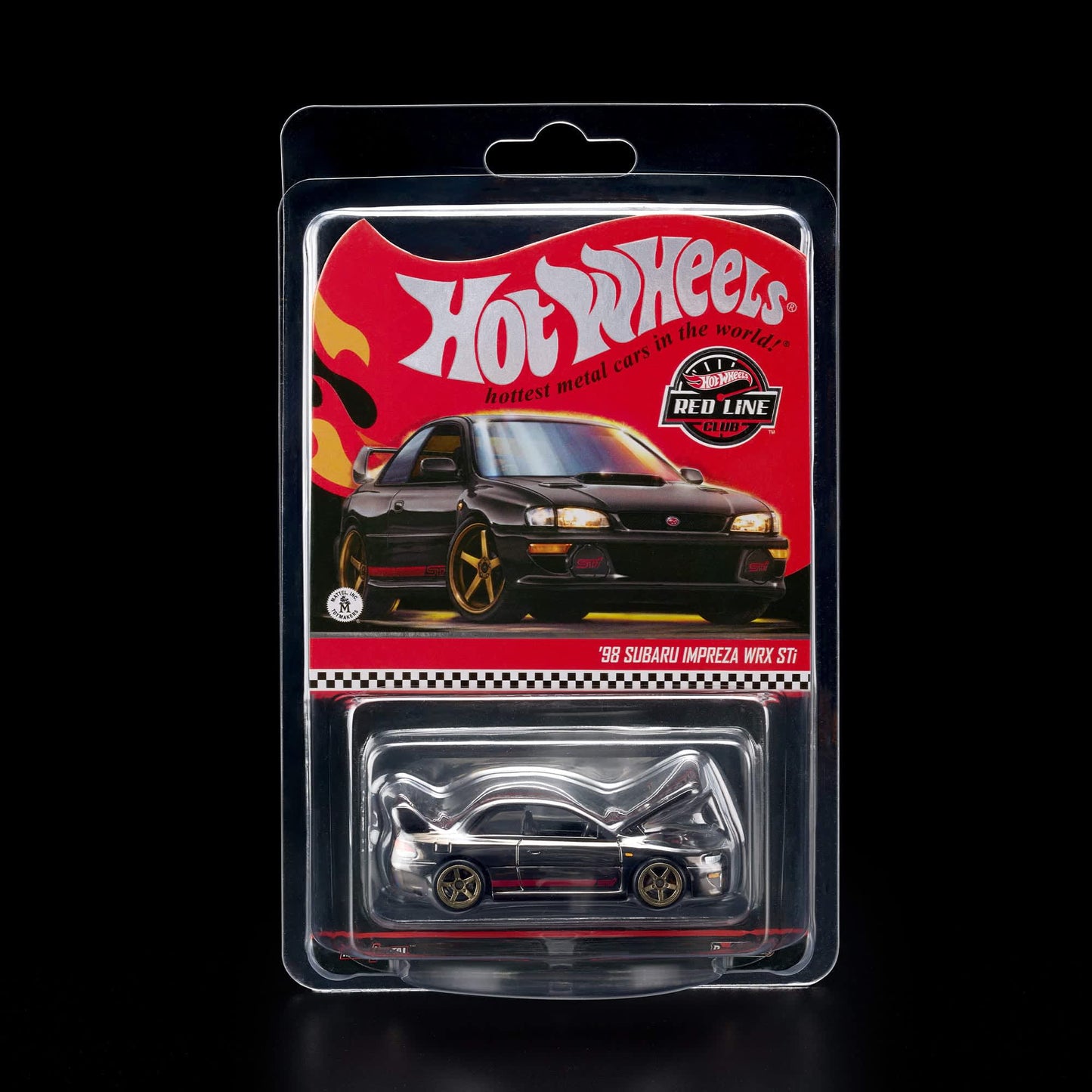 Hot Wheels RLC '98 Subaru Impreza WRX STi – Red Line Club Exclusive