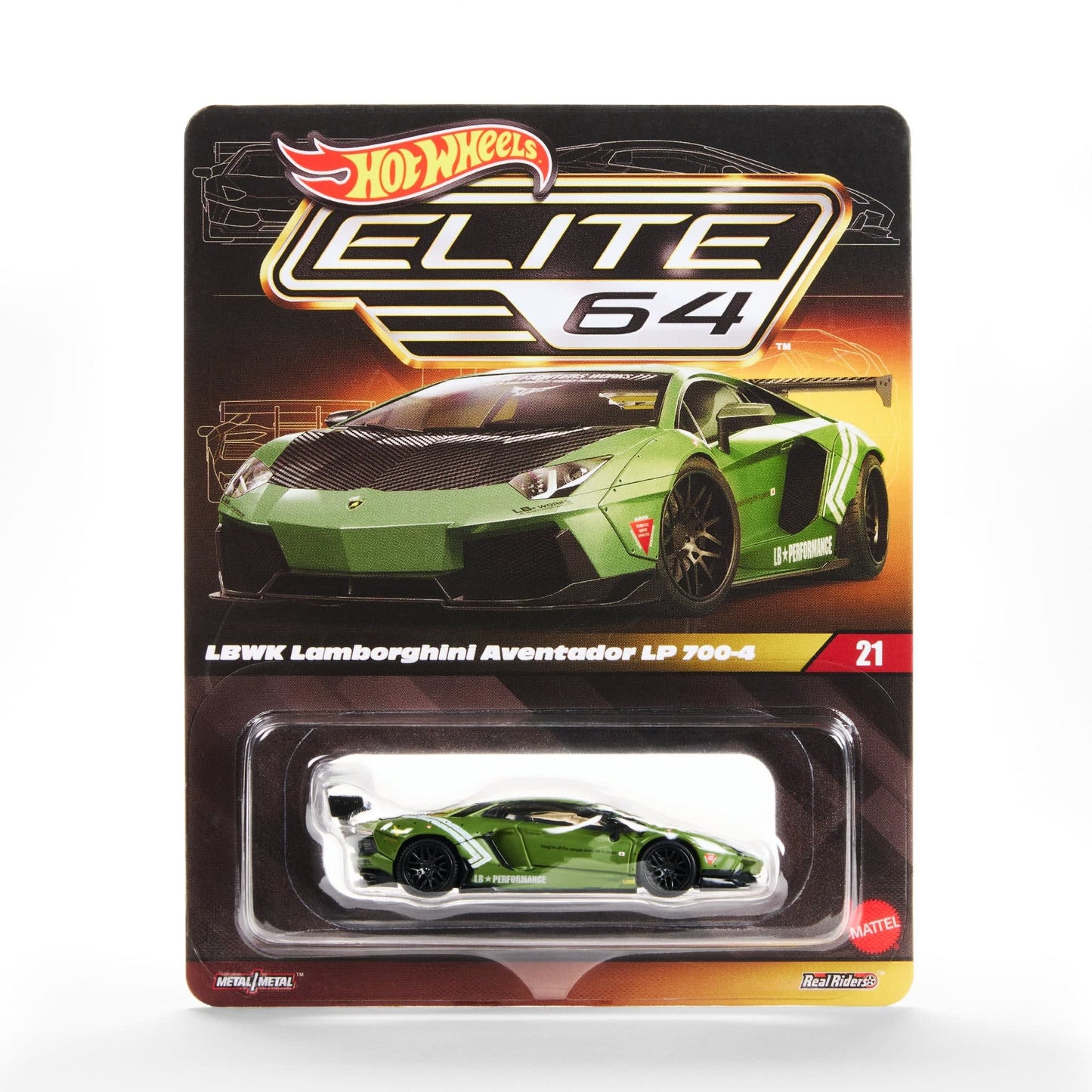 LBWK Lamborghini Aventador LP 700-4 - Hot Wheels Elite 64